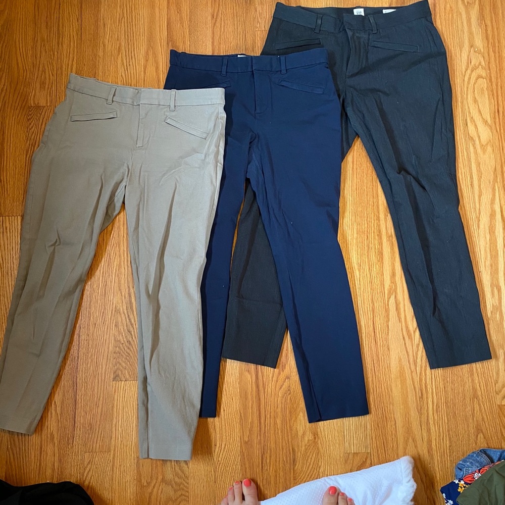 Skinny Ankle Ponte Pants